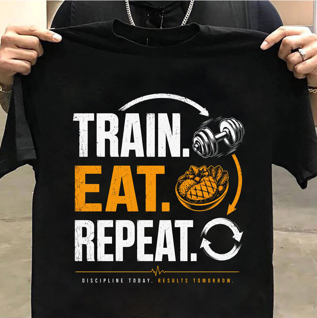 Train Eat Repeat Half Sleeve