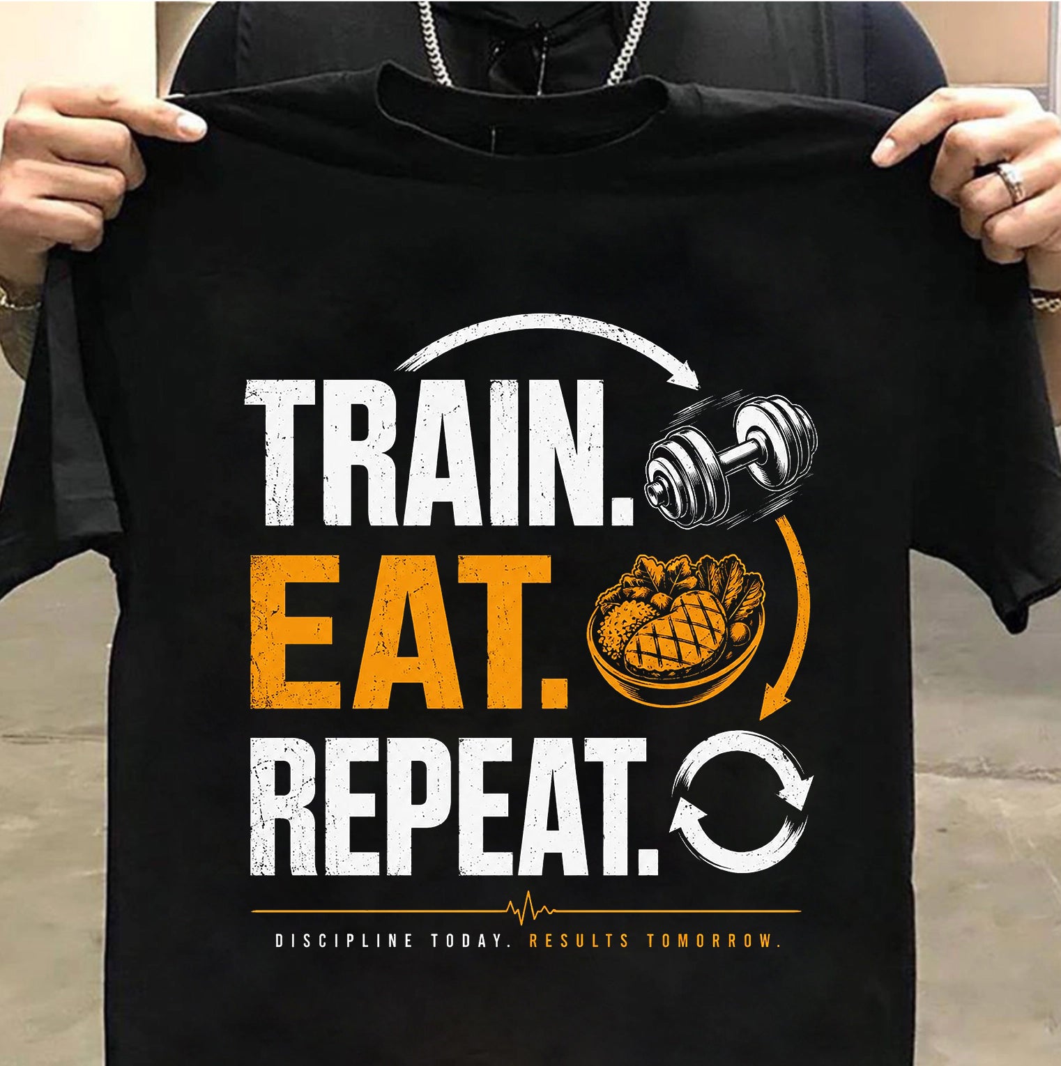 Train Eat Repeat Half Sleeve