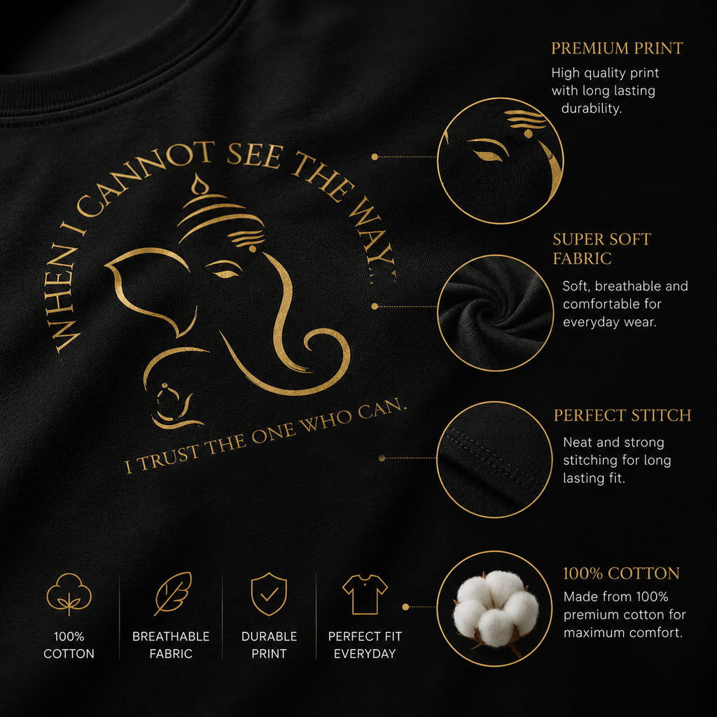 Ganesha Faith  T-Shirt