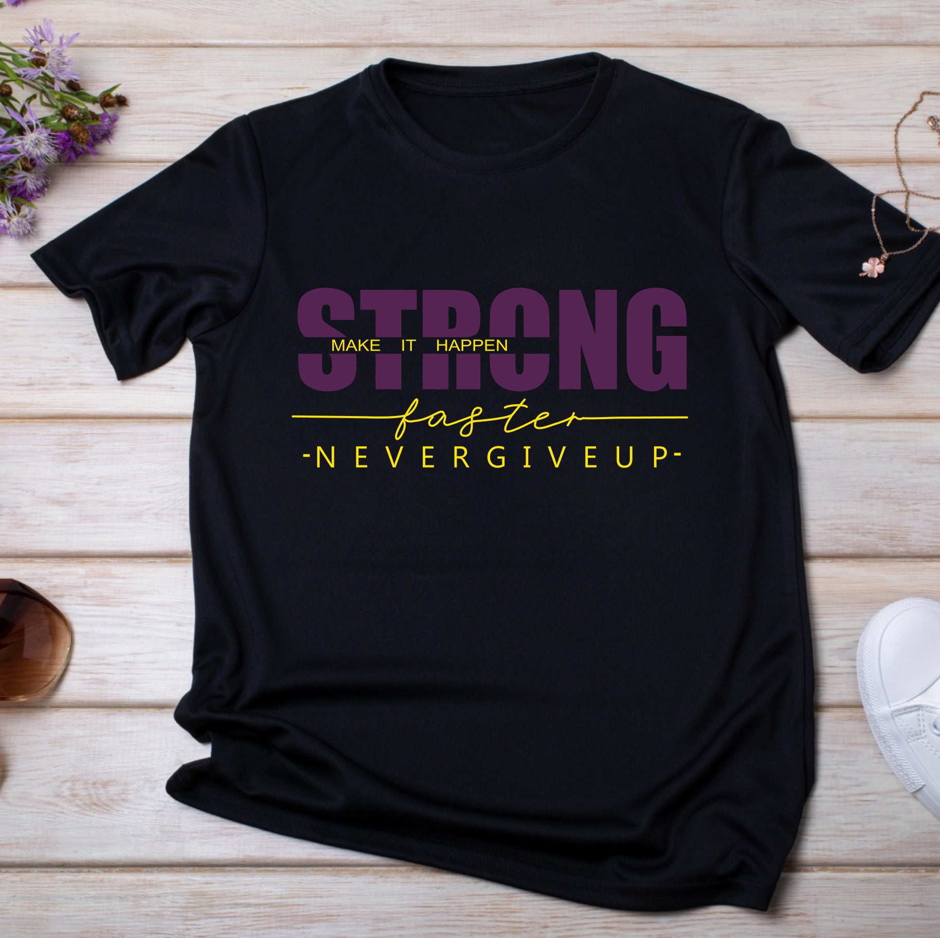 Strong Motivational Half Sleeve