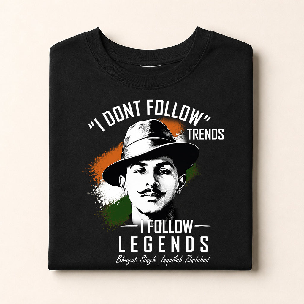 Fearless Bhagat sing premium T shirt