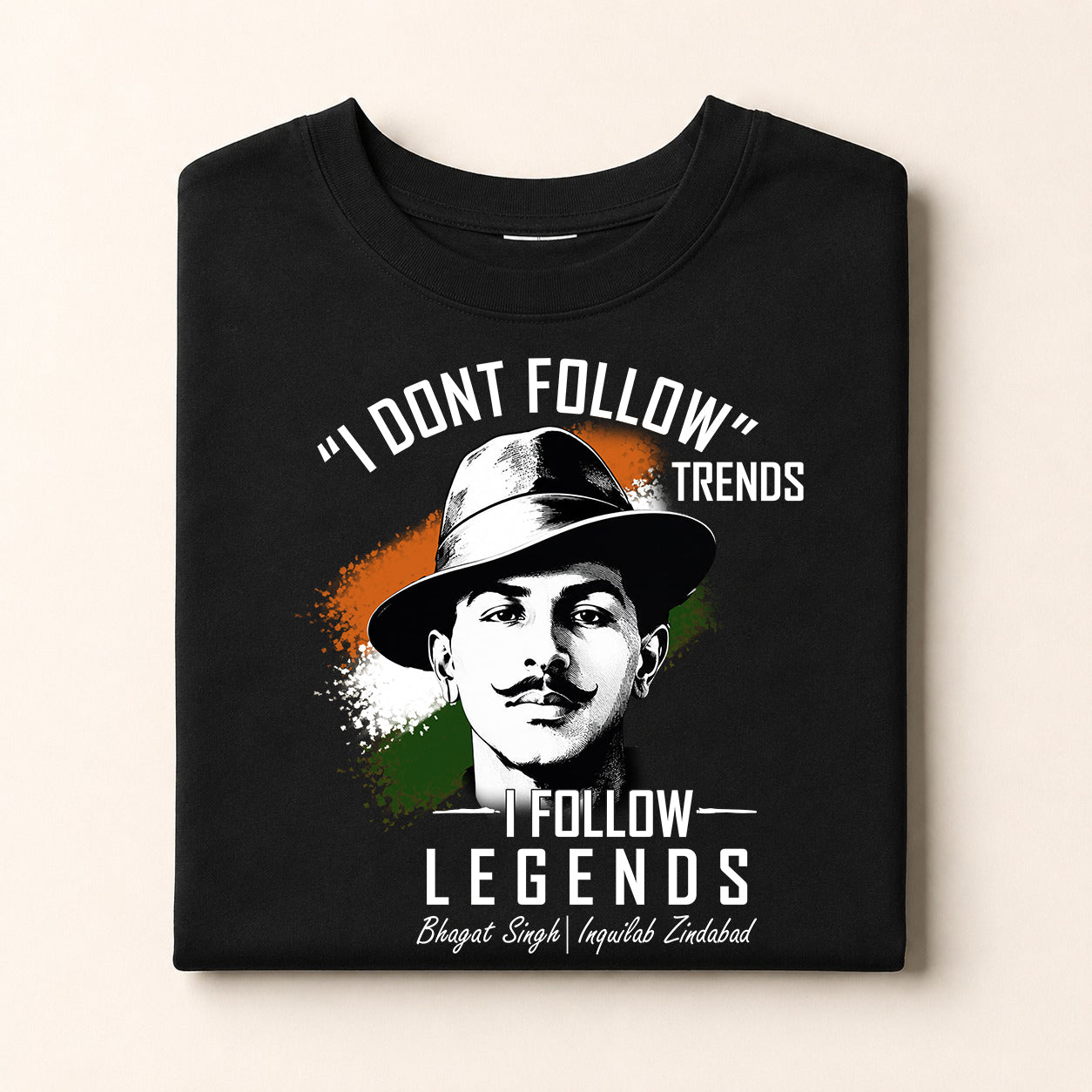Fearless Bhagat sing premium T shirt