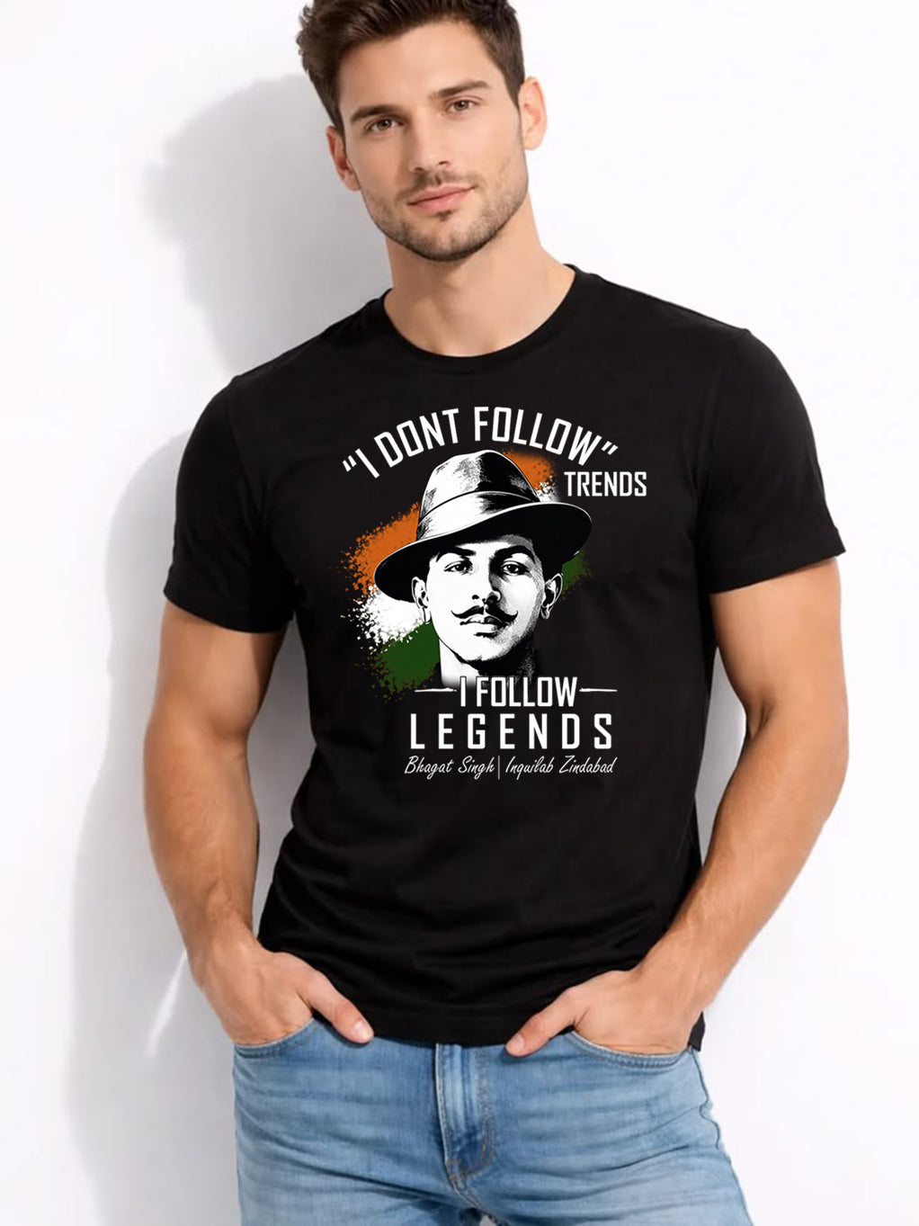 Fearless Bhagat sing premium T shirt